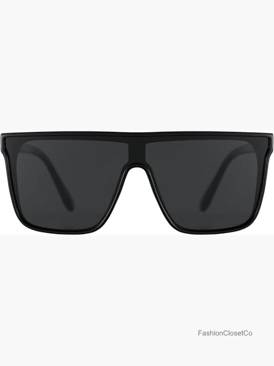 Polarized Oversized Square Sunglasses with UV400 Protection main image 7
